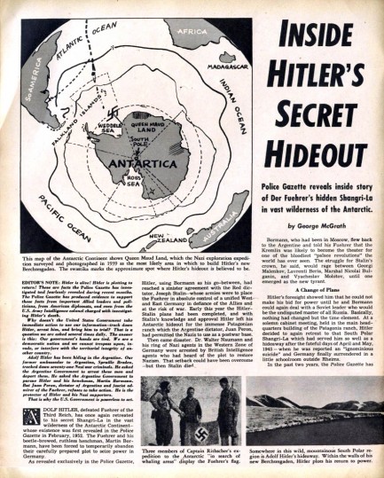 NAZIs in Hollow Earth