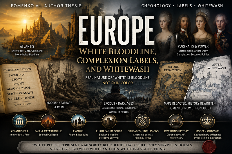 Europe white bloodline, complexion, and whitewash — investigation header