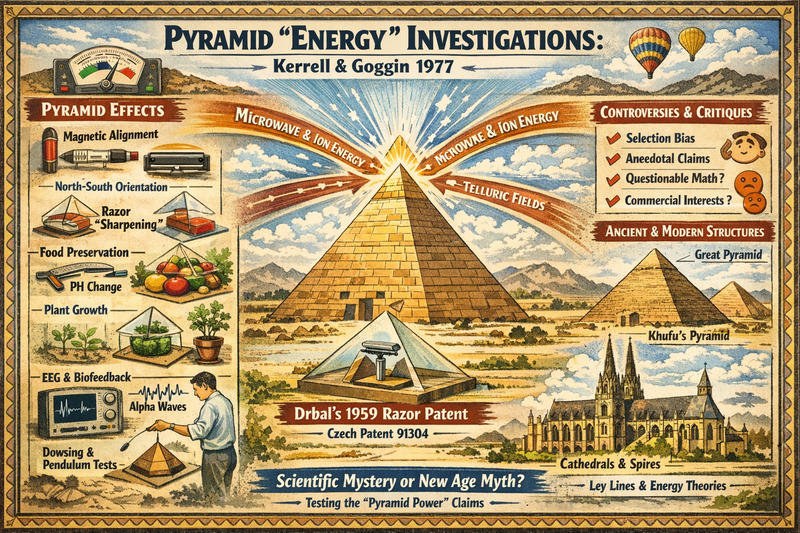 Pyramid energy — Kerrell & Goggin (1977) investigation