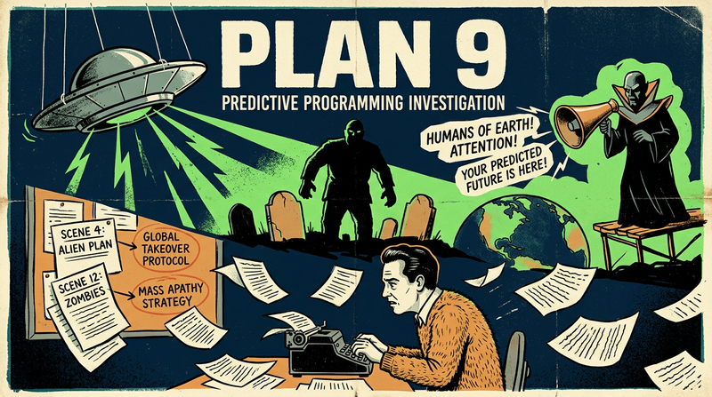 Plan 9: zombie apocalypse as alien instrument