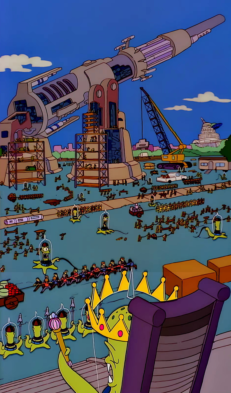 The Simpsons — 9/11 imagery